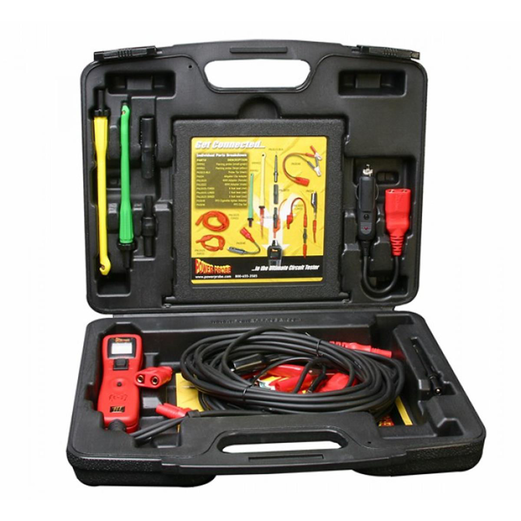 Power Probe 3 with Gold Series Lead Set — 12–24V, 8 Amp Circuit Breaker, 20ft. Power Cable, Model# PPRPP3LS01